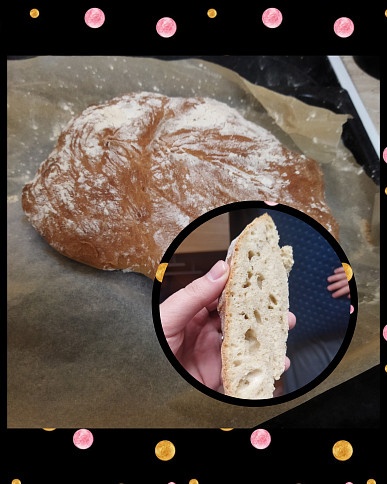 Jednoduchý domácí chléb bez domácí pekárny 