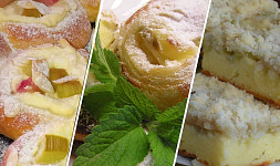 7 moučníků s rebarborou: Vyzkoušejte kynuté koláče i dobroty z listového těsta