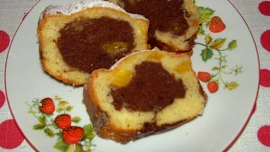 Broskvová bábovka
