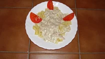 Rychlé nivovo-smetanové těstoviny