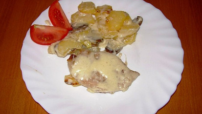 Zapečené maso