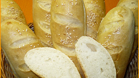 Bagety s pomazánkou z brambor