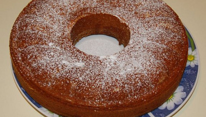 Banánová mramorová bábovka, Banánová mramorová bábovka