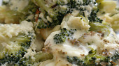 Brokolice zapečená se sýrem