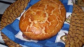 Chléb s bylinkama a česnekem, chleba s bylinkama a česnekem
