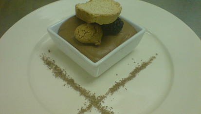 Čokoládová pěna/ Chocolate mousse/ Mousse aux chocolat