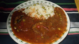 Dušené španělské hovězí-Ropa vieja