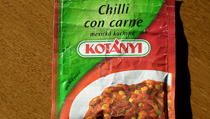 Fazole na způsob chilli con carne, Koření 