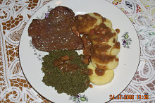 Hovězhí na zázvoru