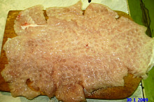 Naklepaný plátek