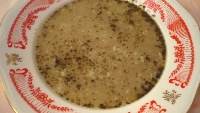 Jelítková polévka, Jelítková polévka