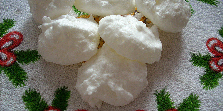 Kokosky - sněhové s kokosem (Kokosky dělané lžičkou)