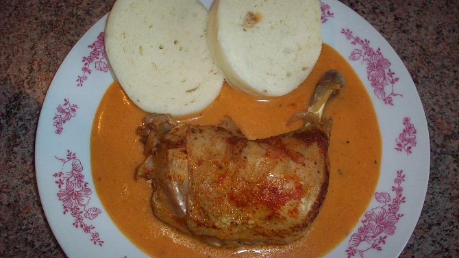 Kuře na paprice