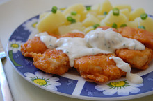 Kuřecí kousky v sýrovém těstíčku