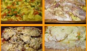 Kuřecí plátky na rýži a zelenině v římském hrnci (Postup přípravy)
