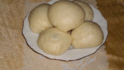 Kynuté knedlíky se sladkou  náplní, taky se mi povedli domácí pekárna je super