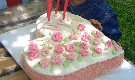 Marcipánový dort nejen pro děti