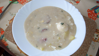 Medzevská bramborová polévka