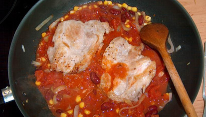 Mexický kuřecí steak, Mexický kuřecí steak