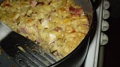 Mišmaš- zapečené bramboro-těstoviny