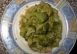 Opečená brokolice