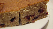 Oříškovo-brusinkový chlebíček(hrnkový)