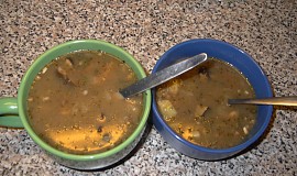 Polévka z pohanky a hub