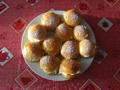 Šlehačkové bochánky, bochánky