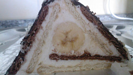 Smetanový dortík z Be-be sušenek