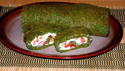 Špenátové roládky