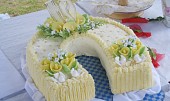 Svatební dort podkova (Svatební dort podkova)