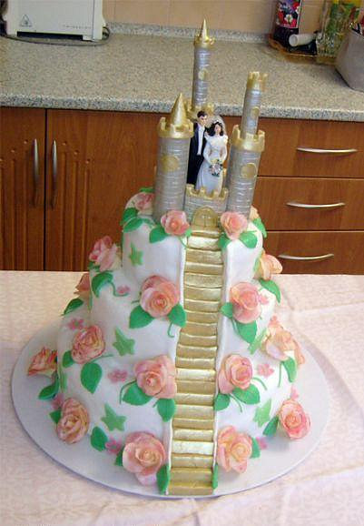 Svatební dortík pro super holčinu :o)