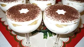 "Tiramisu" - dia, Dia tiramisu v pohárech.