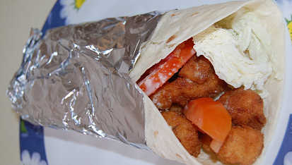 Tortilla s kuřecím masem, Tortila s kuřecím masem