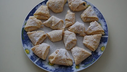 Tvarohové rohlíčky