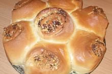 v tortovej forme, z davky 650g muky