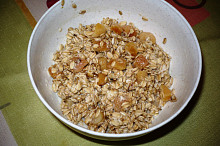 Vločky s marhuľami