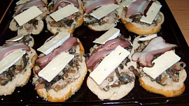 Žampionové houstičky