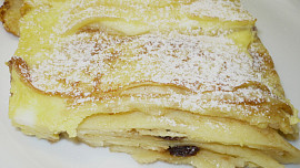 Zapečené palačinky s tvarohem