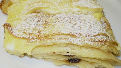 Zapečené palačinky s tvarohem