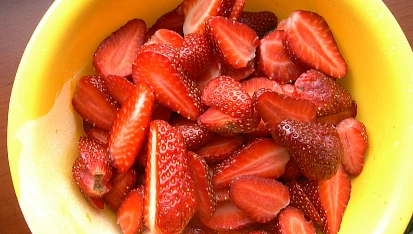 Bublanina s jahodami