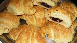 Čokoládové croissanty