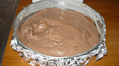 Čokoládový dort s borůvkami