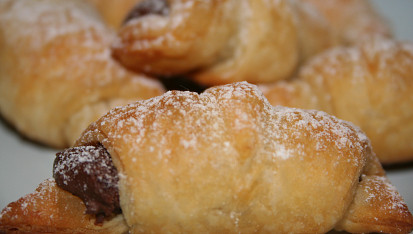 Croissanty s nuttelou