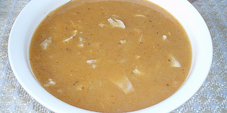 Dršťková polévka z vepřových žaludků