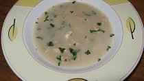 Francouzská kuřecí polévka