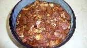 Gyros v Libanonském chlebu, Marinované maso