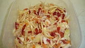 Gyros v Libanonském chlebu, Zelný salátek