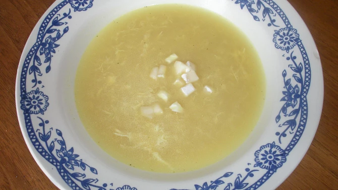 Hermelínová polévka