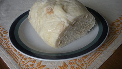 Houskové knedlíky kvasnicové, Vařené v páře